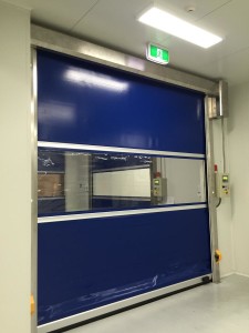 An automatic door controls system installed by Caslec